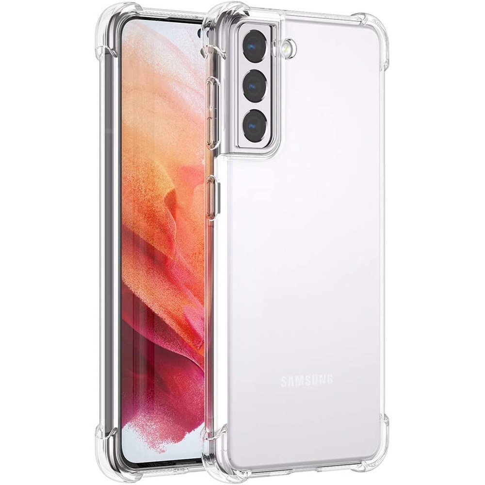Ốp điện thoại mềm trong suốt sáng tạo bảo vệ toàn diện cho Samsung Galaxy S22 / S22