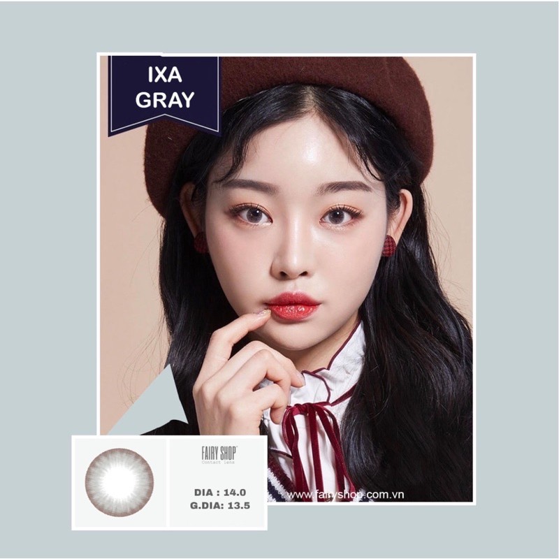 Kính Áp Tròng IXA GRAY 14.0 mm - Kính Áp Tròng FAIRY SHOP CONTACT LENS