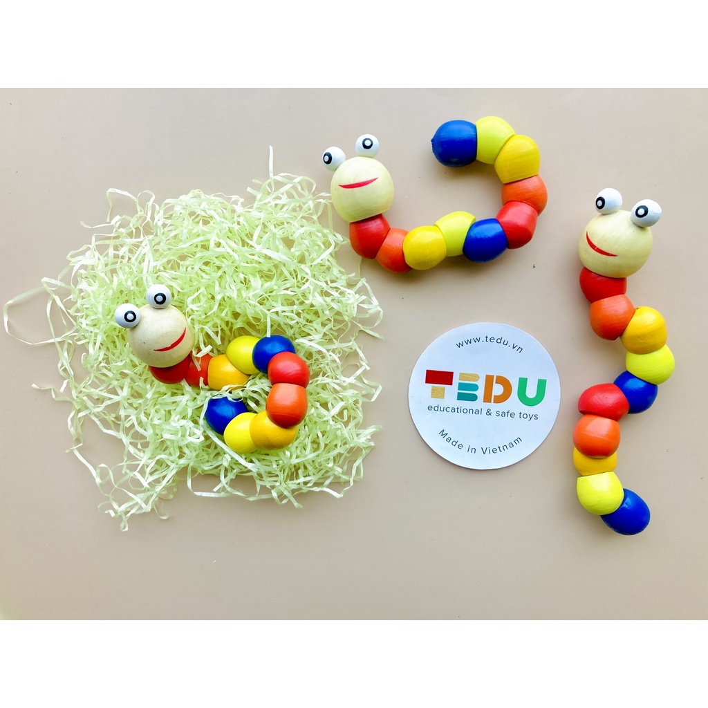 Đồ chơi gỗ TEDU rèn luyện tư duy cho bé