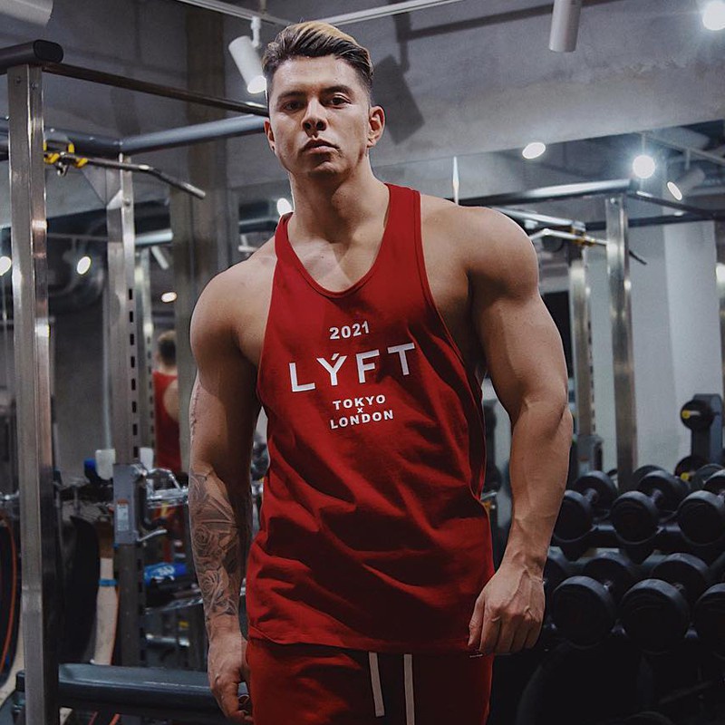 Áo Ba Lỗ Thể Thao Chất Liệu Cotton Size M-3XL Cho Nam