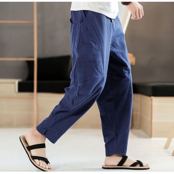 {FREE SHIP} Quần Baggy thô đũi thái dáng dài. Hàng kỹ, Chất dầy dặn, Mềm mát, Thoáng nhẹ vô cùng...