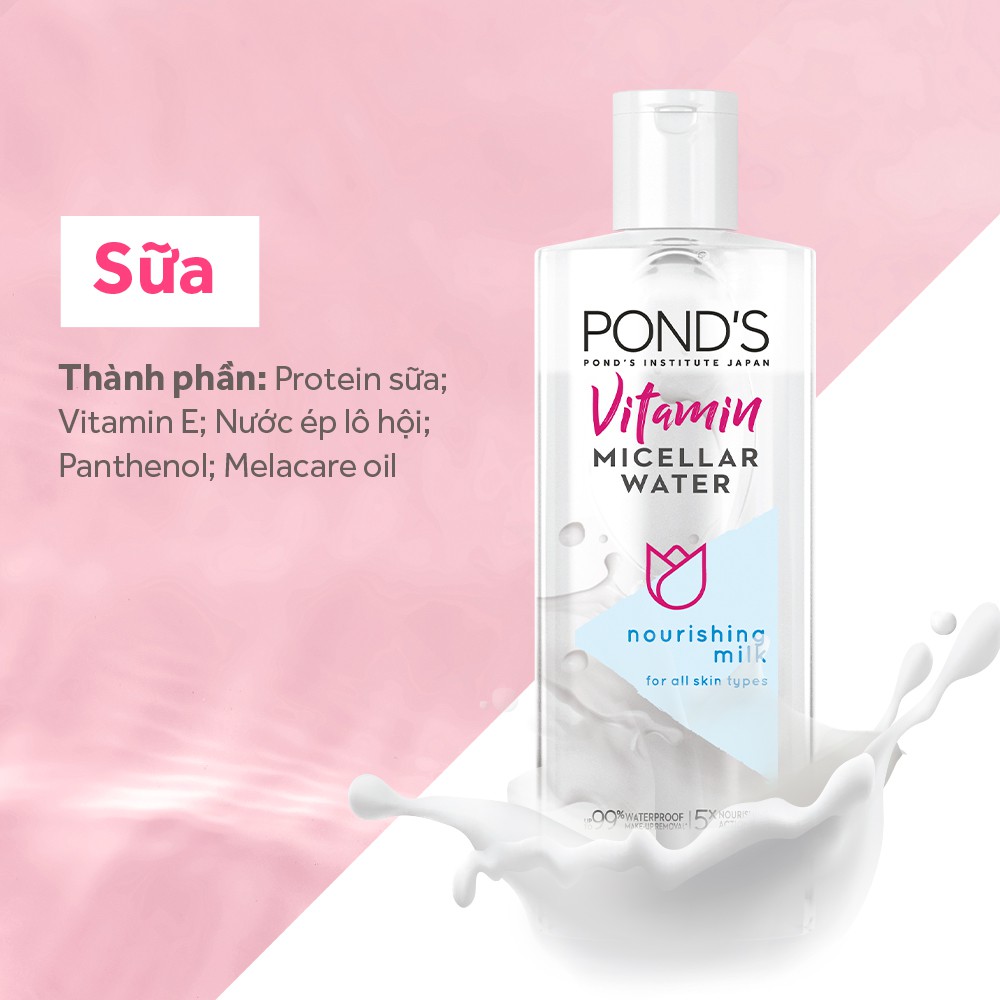 Nước tẩy trang Vitamin Pond's Micellar Water 100ml | BigBuy360 - bigbuy360.vn