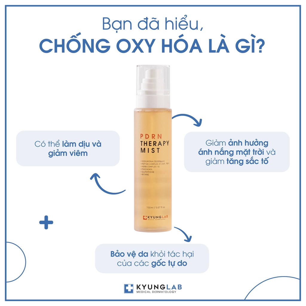 Xịt khoáng Kyung Lab dưỡng ẩm tái tạo phục hồi da KyungLab Therapy Mist 150ml