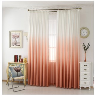 Rèm cửa trang trí cao cấp Ombre (Loang màu)  độc đáo