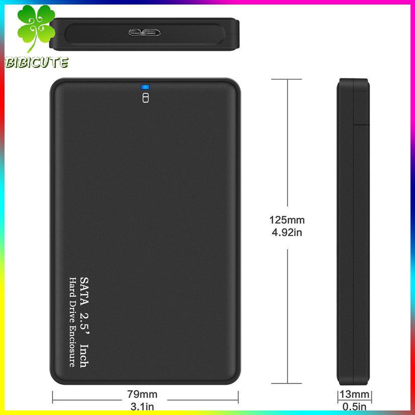 Hộp Đựng Ổ Cứng Di Động 2.5 Inch Hỗ Trợ 2tb Hdd Sata Sang Usb 3.0 Ssd Hdd | BigBuy360 - bigbuy360.vn