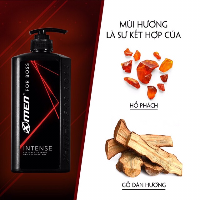 Dầu gội nước hoa X-Men for Boss Intense 650g