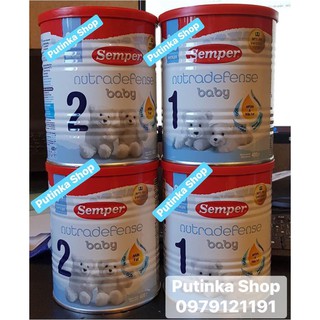 Sữa béo Semper Nutradefense Baby Nga số 1-2 hộp 400gr