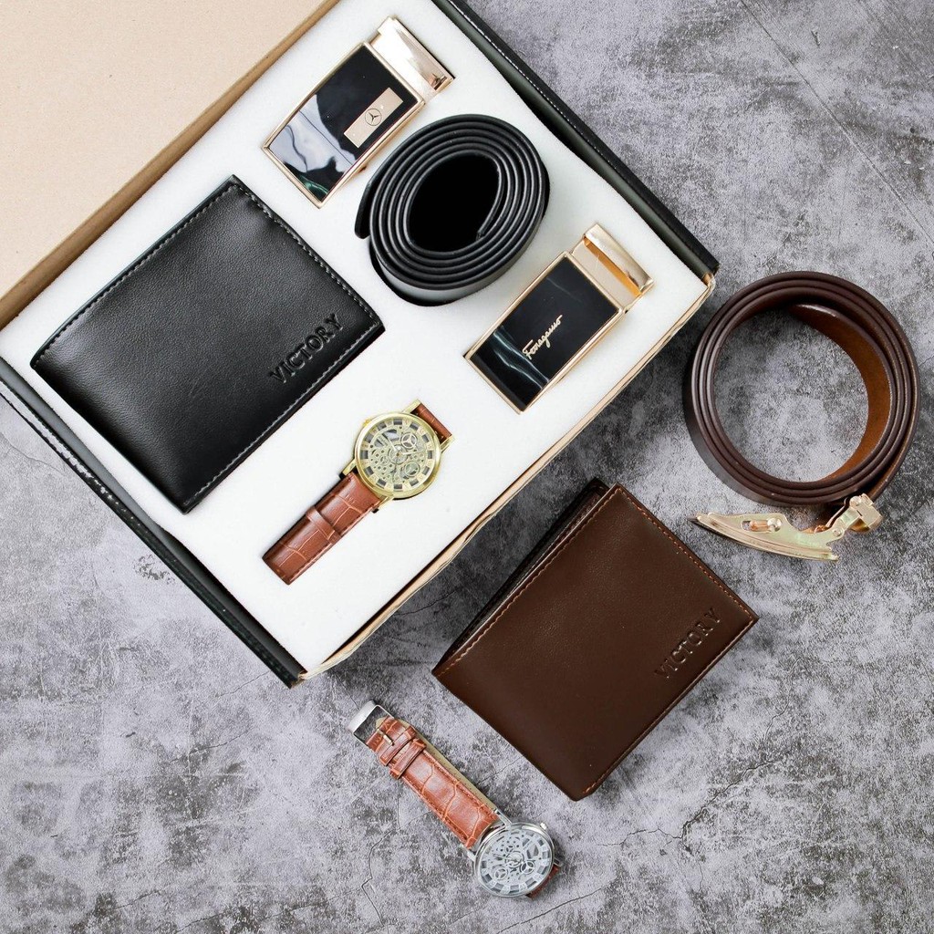 2021 Ví Nam Victory Ví Ngang Thời Trang Nam Full Box Hộp | BigBuy360 - bigbuy360.vn