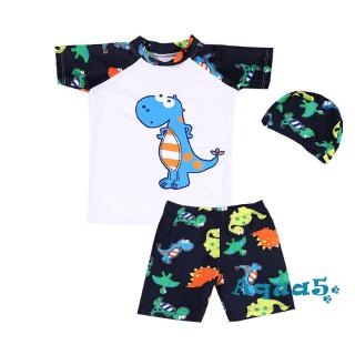 Bộ Đồ Bơi 3 Món Hình Khủng Long Cho Bé Trai