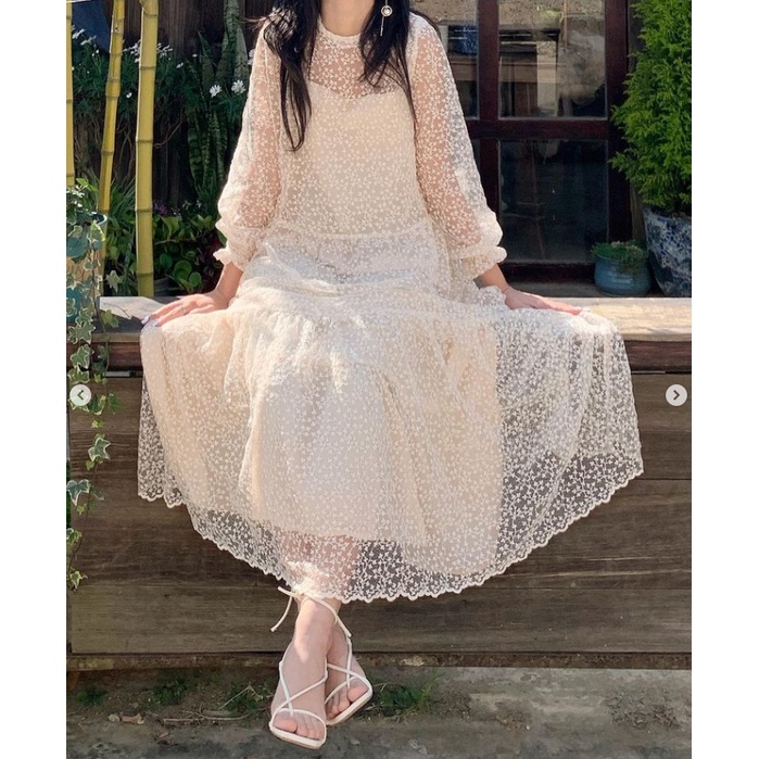 Thanh lý đầm TJu freesize xinh như công chúa