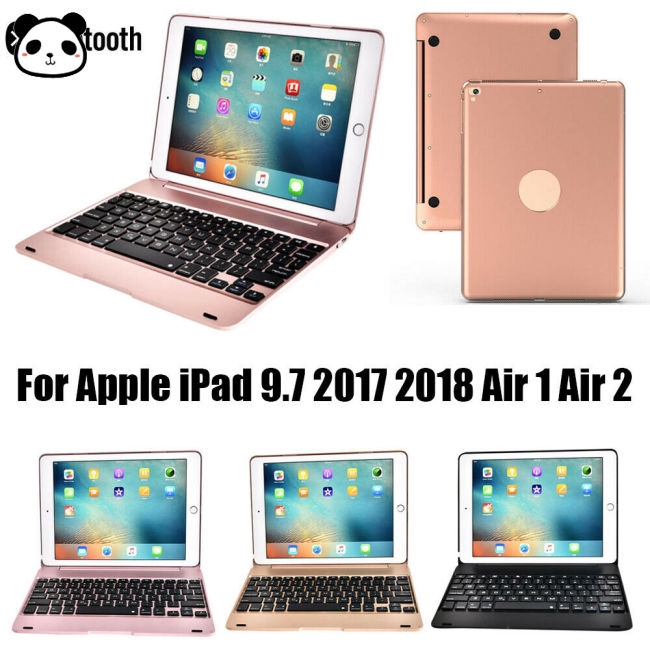 Bàn phím Bluetooth không dây dành cho Apple iPad Air1 Air2 Pro 9.7" 2017/2018 kèm dây cáp sạc