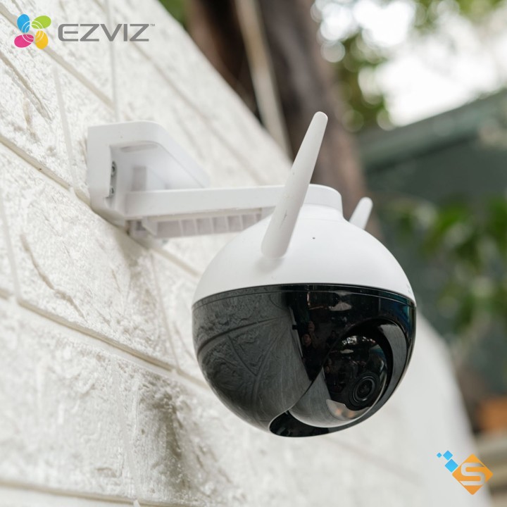 Camera WiFi PTZ Ngoài Trời EZVIZ C8C 2MP 1080P Xoay Thông Minh Có Màu Ban Đêm - Bảo Hành Chính Hãng 2 Năm