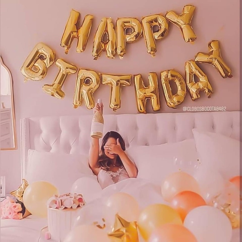 Bóng Chữ HAPPY BIRTHDAY Các Mẫu