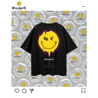 Áo Phông Nam Oversize I Don't Care Tee [ NYALWAY$ ]