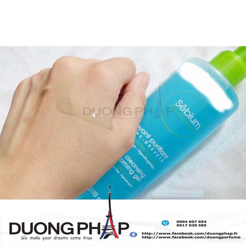 Gel rửa mặt Sebium 200ml
