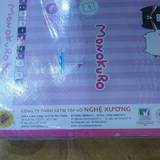 vở 4 ô li 200 trang