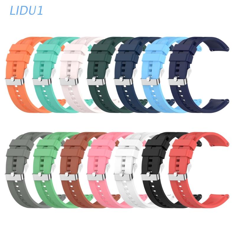 GARMIN Dây Đeo Silicon Cho Đồng Hồ Thể Thao Thông Minh Huawei - Watch Gt / Gt2 (Pro) 42mm 46mm - Samsung - Galaxy Watch3 / Active 45mmr840 41mr850 / 42mm 46mm Gtr 47mm