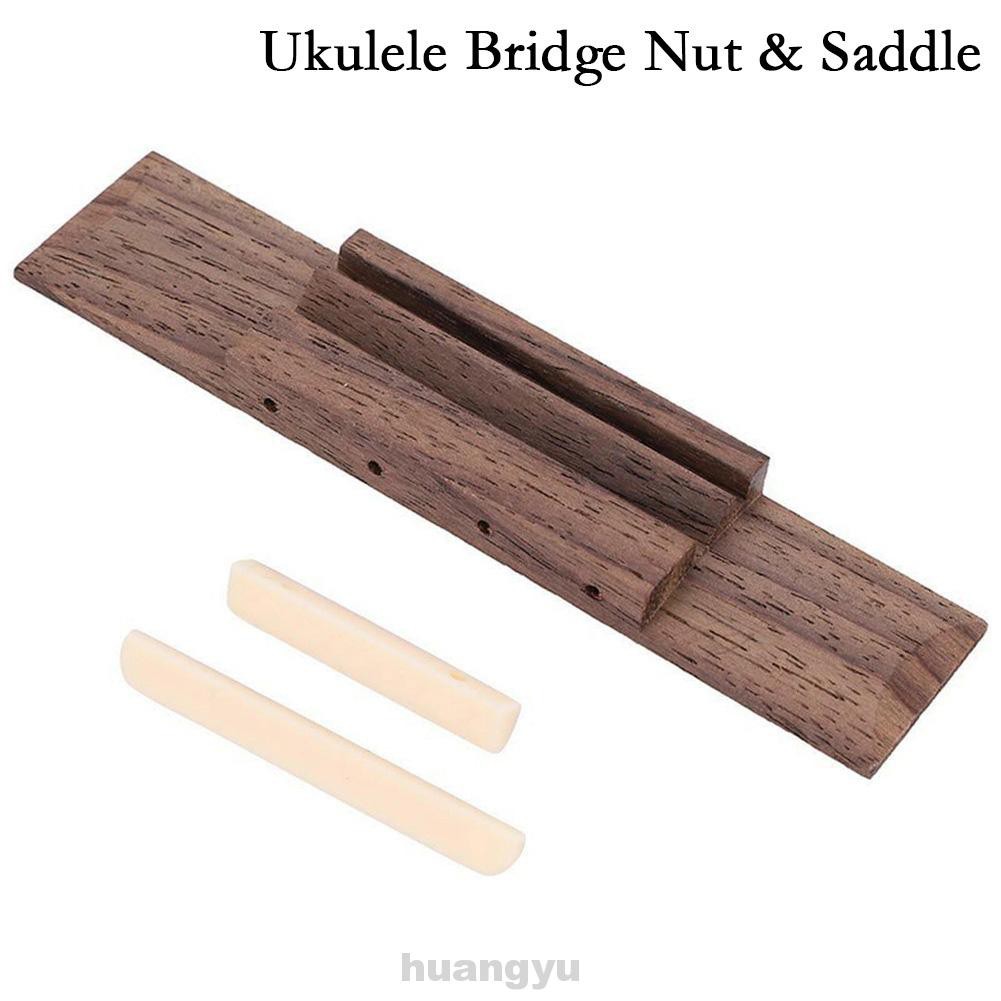 Bộ Ngựa Đàn Gõ Bằng Gỗ Hồng Ngà Thay Thế Thông Dụng Cho Đàn Ukulele