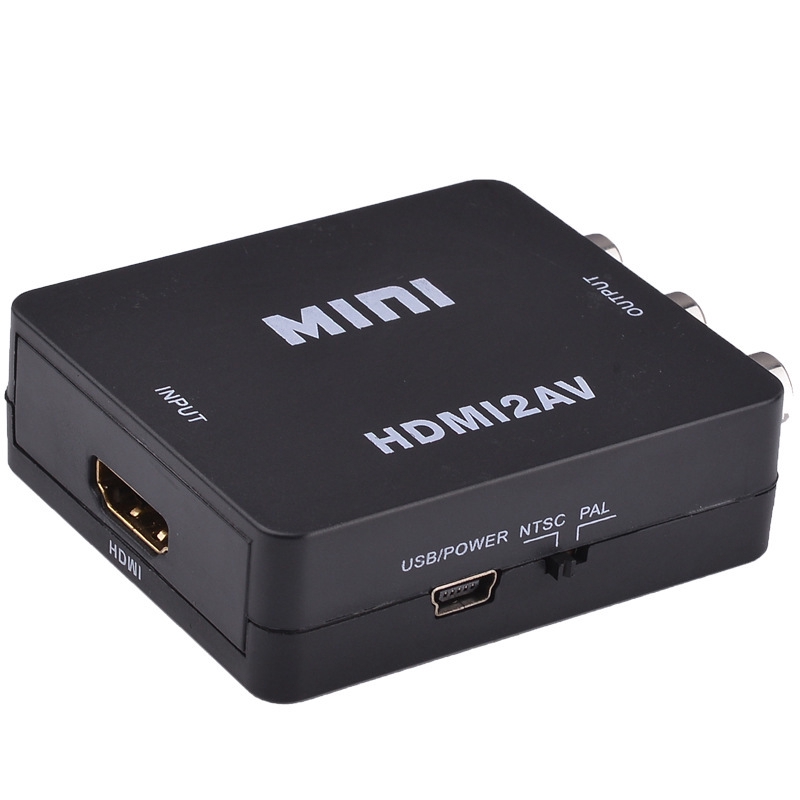 HDMI chuyển đổi av lượt HDMI 2AV TV cũ set-top box chuyển biến Lotus RCA CVBS