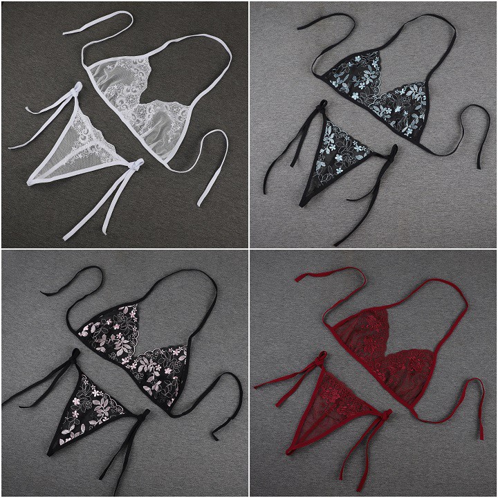 Đồ lót nữ lọt khe buộc dây - Bộ đồ lót nữ gợi cảm CM063 | BigBuy360 - bigbuy360.vn