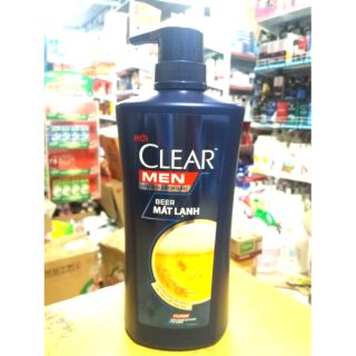 Dầu gội CLEAR MEN BEER MÁT LẠNH 650G.