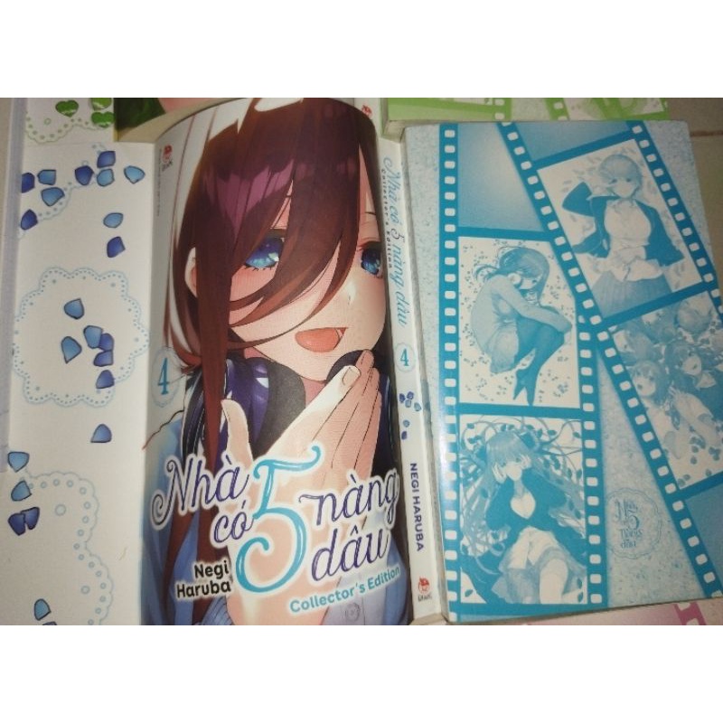 Nhà có 5 nàng dâu bìa 2 mặt 2,3,4,5,6 5nd,gotoubun