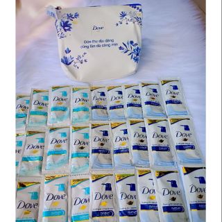 Tặng túi - sét 50 sữa tắm dove