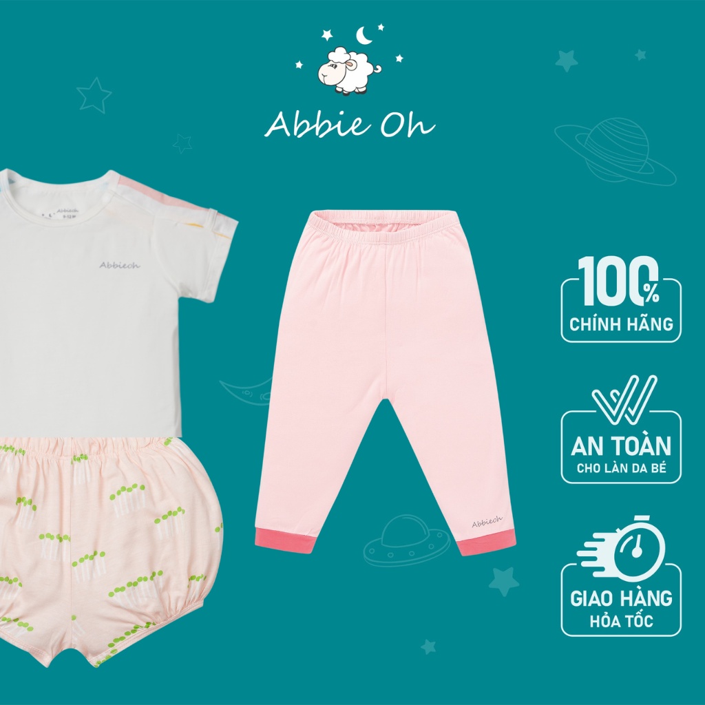 Quần Áo Hoạ Tiết Ngộ Nghĩnh AbbieOh Chất Liệu Cotton Cho Bé