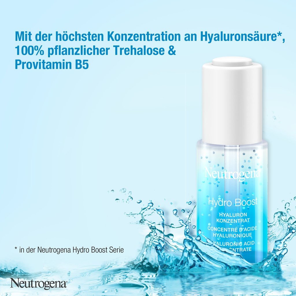Tinh chất Serum Neutrogena Hydro Boost Hyaluron dưỡng ẩm chuyên sâu 15ML
