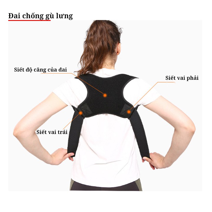 Đai chống gù lưng Aolikes HB3103
