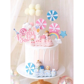 Set 3 Mút Xốp Trang Trí Bánh