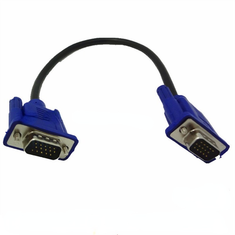 Dây Cáp vga 0.3M Kết Nối tv Máy Tính Siêu Ngắn 0.5M