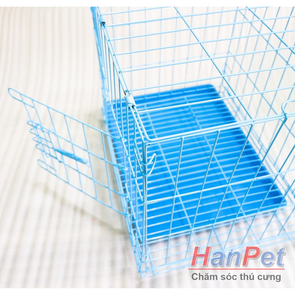 Hanpet.GV- Chuồng nuôi chó mèo - SD45 SD35- chuồng chó dạng gấp gọn sơn tĩnh điện