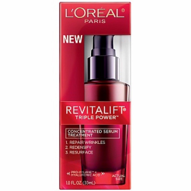 SERUM CHỐNG LÃO HÓA, CHỐNG NHĂN VÀ PHỤC HỒI DA LOREAL PARIS REVITALIFT TRIPLE POWER 30ML CHÍNH HÃNG - 7615