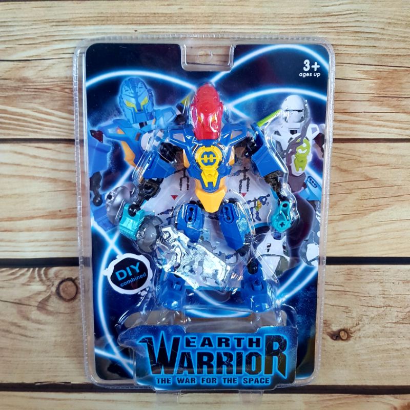 Vỉ robot Warrior Earth nhiều mẫu F1310-8