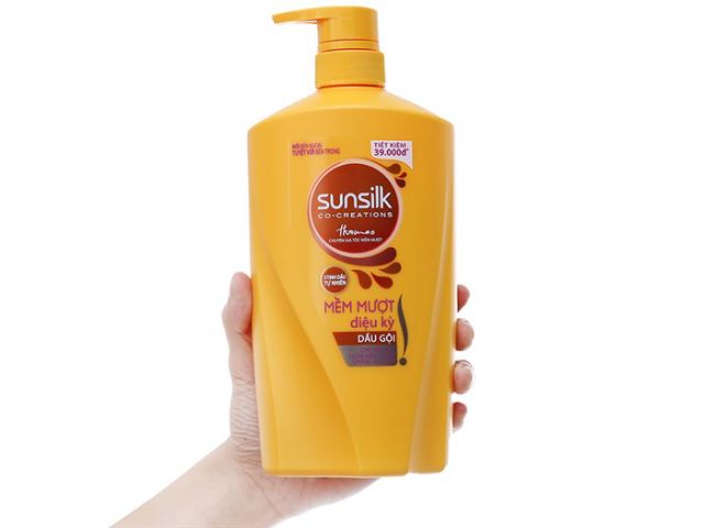 Dầu gội Sunsilk mềm mượt diệu kỳ 900g