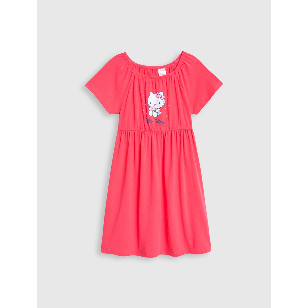 Váy liền bé gái Hello Kitty CANIFA - 1DS21S012