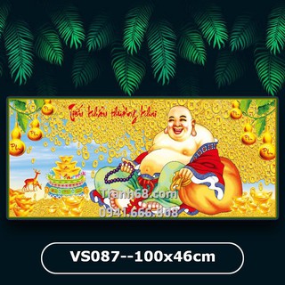 Tranh đính đá venus vs087 tiểu khẩu thường khai kích thước 100x46cm