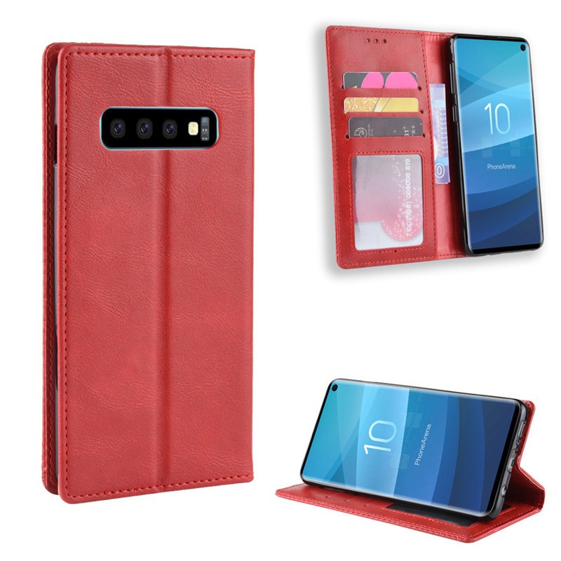 Bao da dạng ví Samsung S21, S21 Plus, S21 ultra, S20 FE, S10 Lite, S10 5G có nắp gập, ngăn đựng thẻ ATM tiền