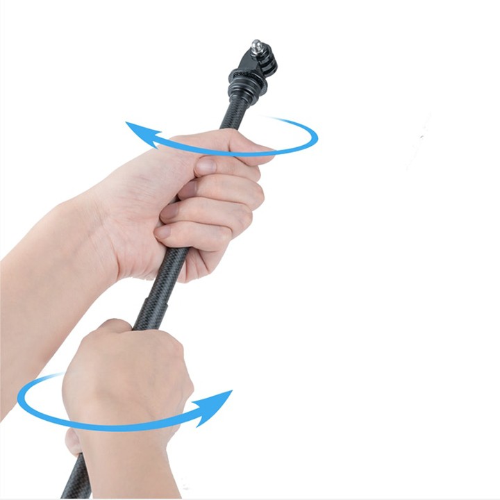 Tay cầm kèm chân GoPro và Action Carbon Telesin chính hãng | BigBuy360 - bigbuy360.vn