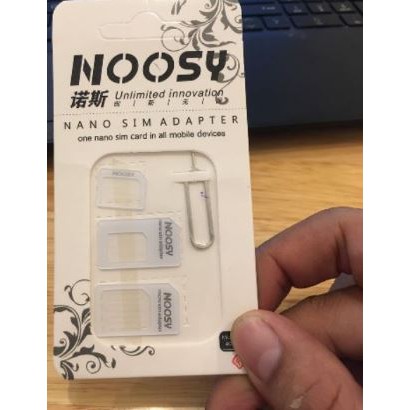 Adapter chuyển đổi sim Nano - Noosy