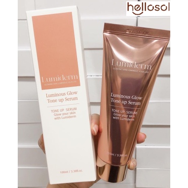 Kem nâng tone trắng da Lumiderm Luminous Glow Tone Up Serum 100ml