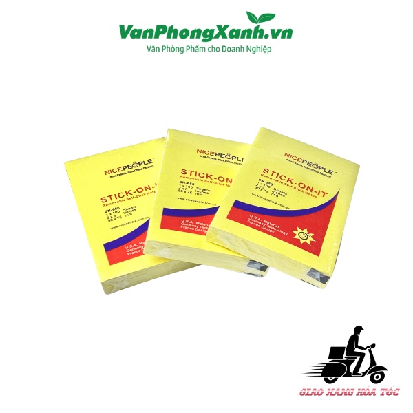 Giấy nhắn, note Nice 3x2,3x3,3x4 SN 100 tờ/tập