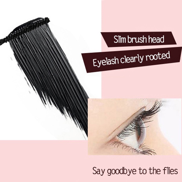 Mascara SUAKE Sợi Tơ 4D Chống Thấm Nước Chuốt Dày / Cong Mi Tự Nhiên
