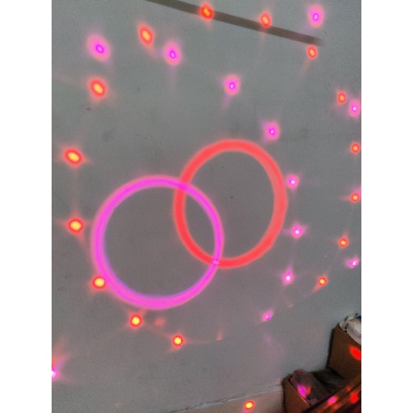 [có video]Cầu led usb vũ trường 7 màu cảm biến nhạc