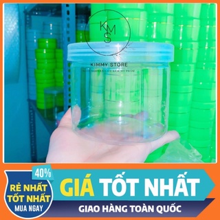 hủ đựng kem 500g trong suốt - nhựa pet