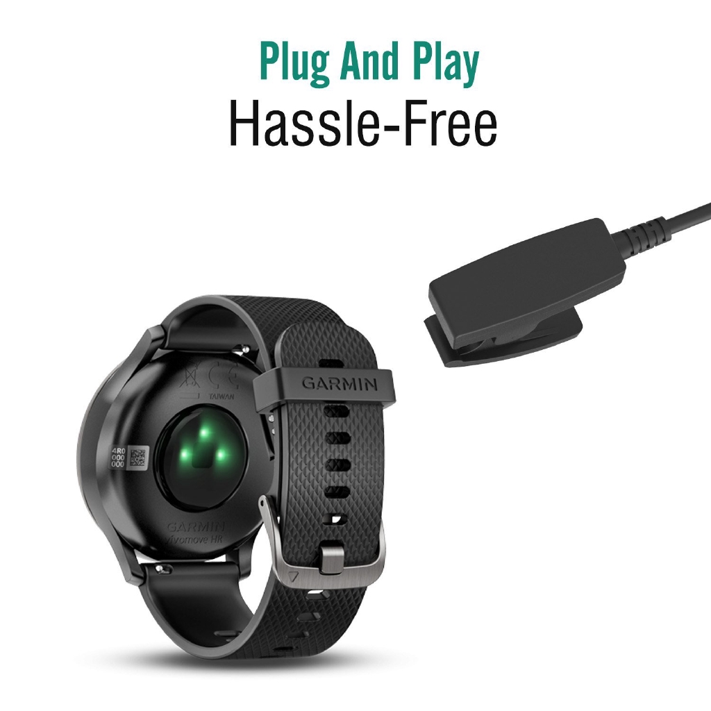 Đế Sạc USB Cho Garmin Lily Approach S20 Forerunner 30 35 235 735XT 230 630 645 35J Vivomove HR Trend