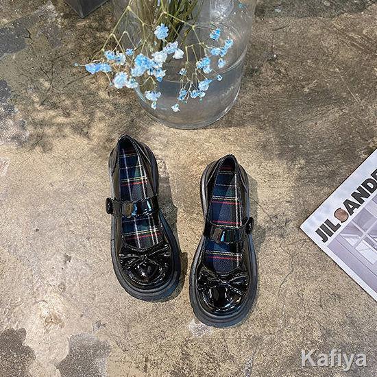 jk giày da nhỏ nữ Nhật Bản dễ thương đầu tròn học sinh lolita Lolita công chúa loli giày đế dày giày ngón chân cái | BigBuy360 - bigbuy360.vn