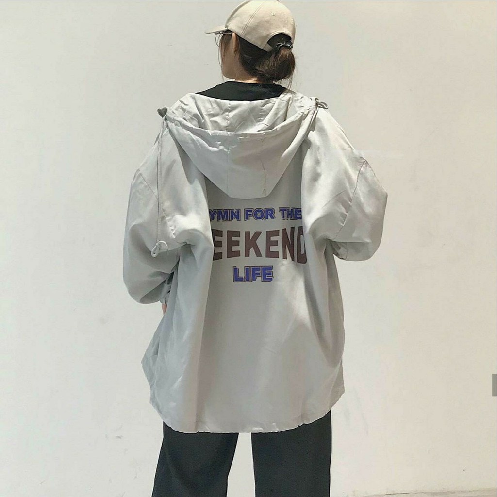 Áo Khoác Weekend Jacket chất liệu dù dầy dặn cực kỳ hot