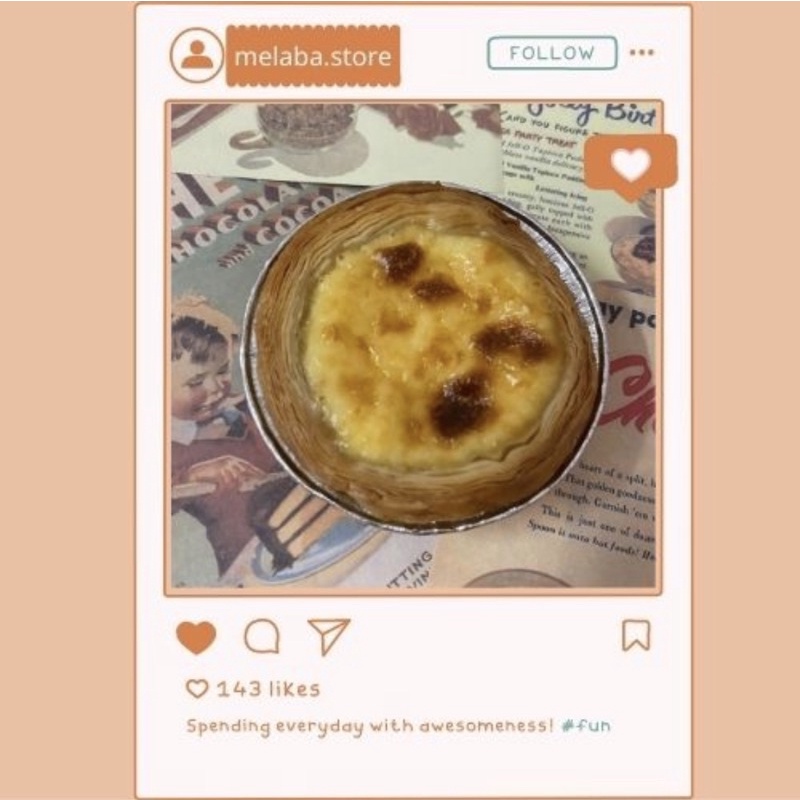 Đế bánh tart Trứng Nhất Hương loại lớn